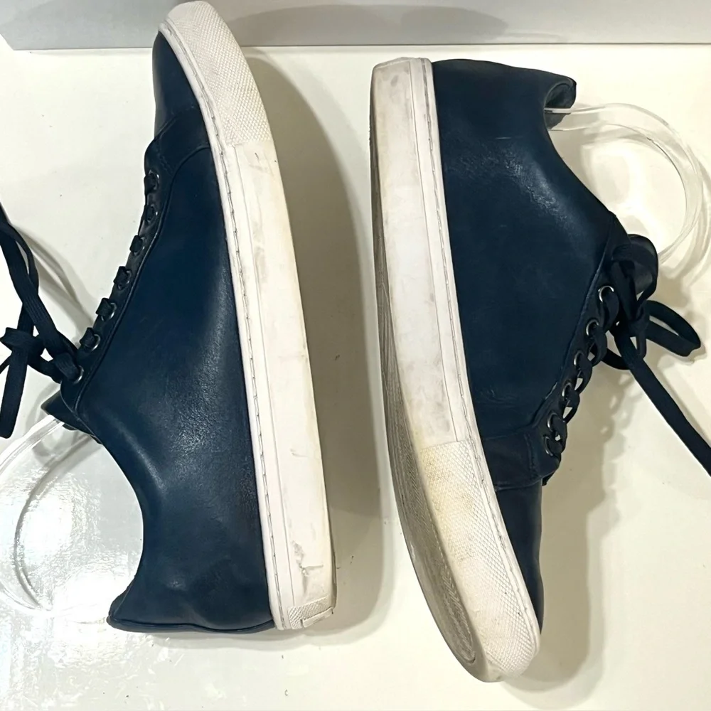 Thursday Boot Company Navy Blue Leather Sneakers size 8.5
